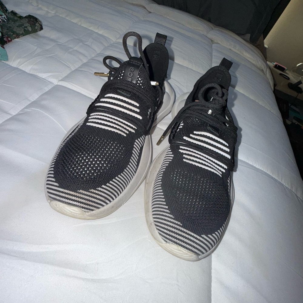 Black and White Athletic Sorel Sneakers